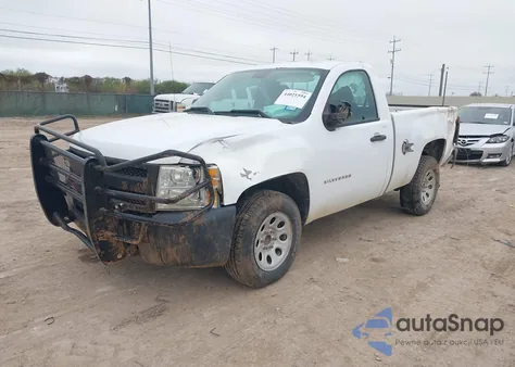 2012 Chevrolet Silverado 1500 Work Truck из США, поврежденный, VIN 1GCNCPE0XCZ162006